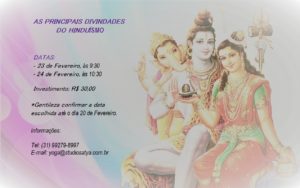 Cartaz divindades do hinduismo