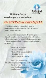 Workshop Sutras