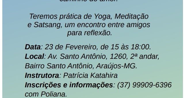 Yoga e Meditação em Araújos-MG